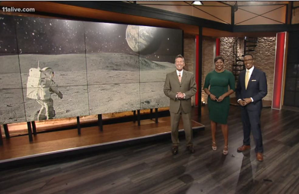 11 Alive TV Anchors Discus GT Students Designing Space Technology