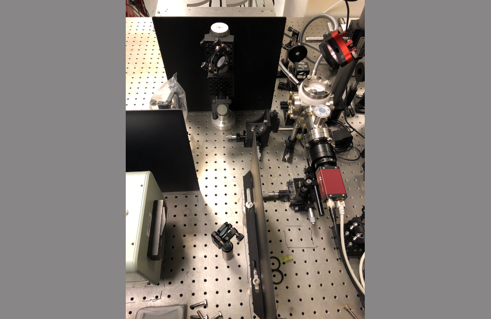 Picture of the Laser Induced Micrometeorite Acceleration (LIMA)