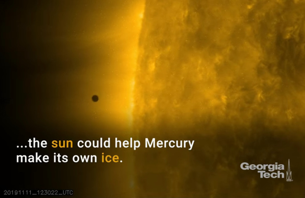 Mercury’s 400°C Heat May Help It Make Its Own Ice